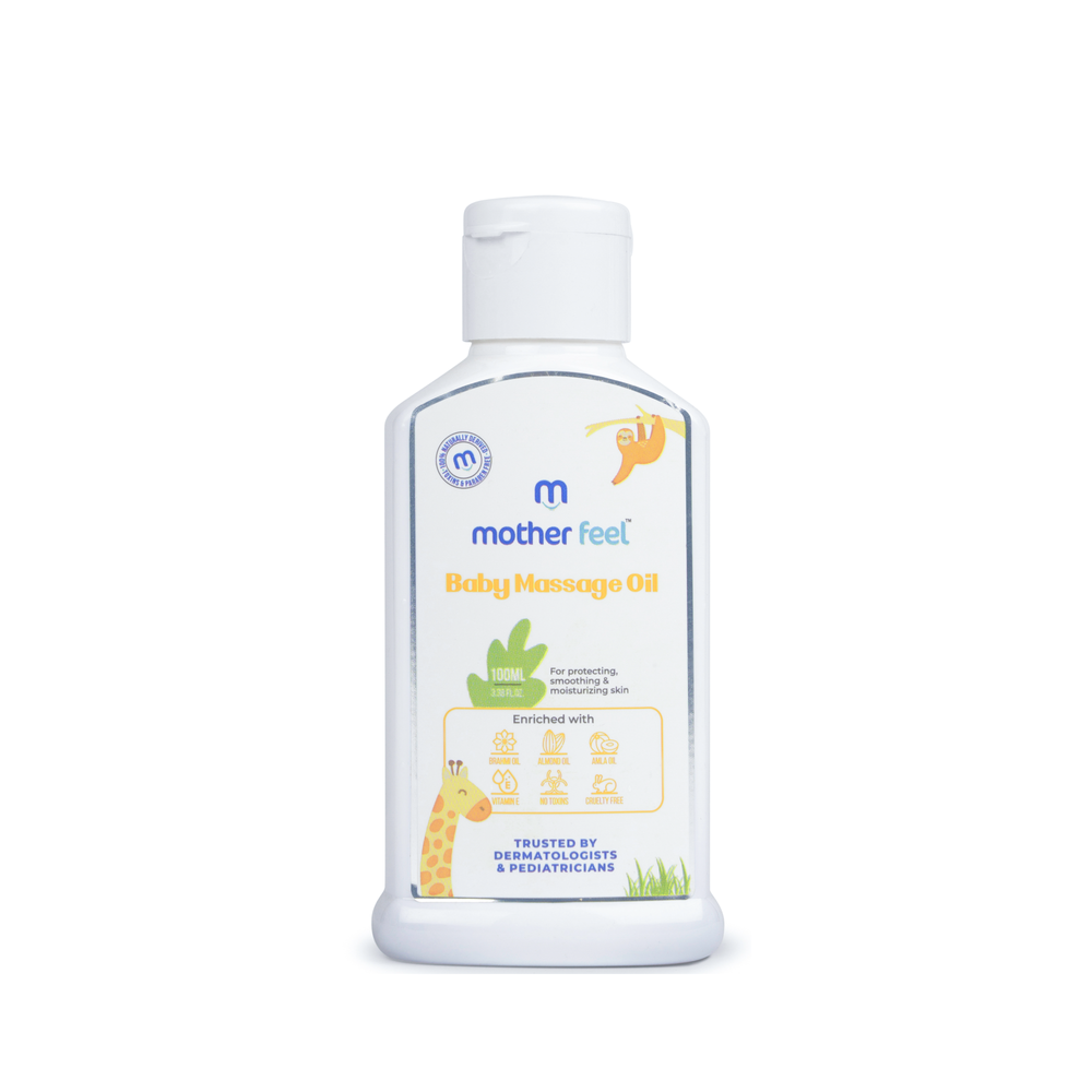 Baby Massage Oil(100 ml) - Pure Bliss for Your Little One | For protecting, smoothing & moisturizing skin