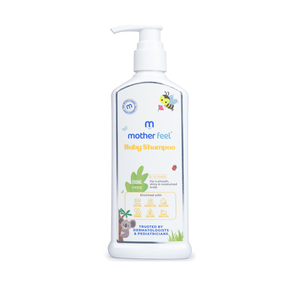 Baby Shampoo(200 ml) - Gentle Hair Care for Your Little One | For smooth, shiny & moisturized scalp